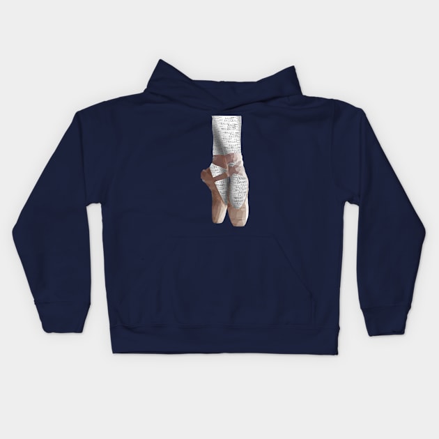 Ballet Life Kids Hoodie by Worldengine